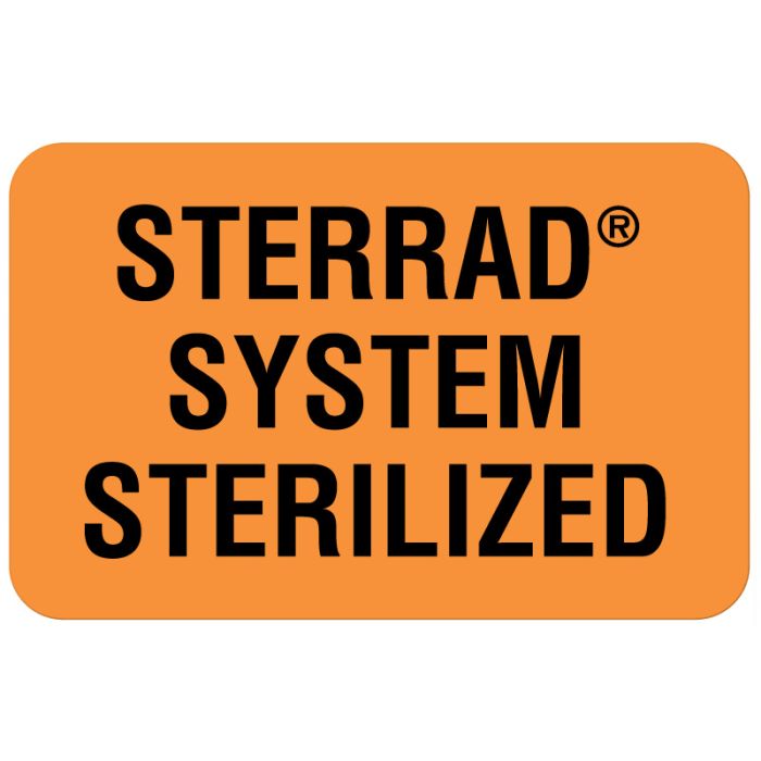 Sterrad System Sterilized, Promotouch Label, 1-3/4" x 1-1/8" main product photo