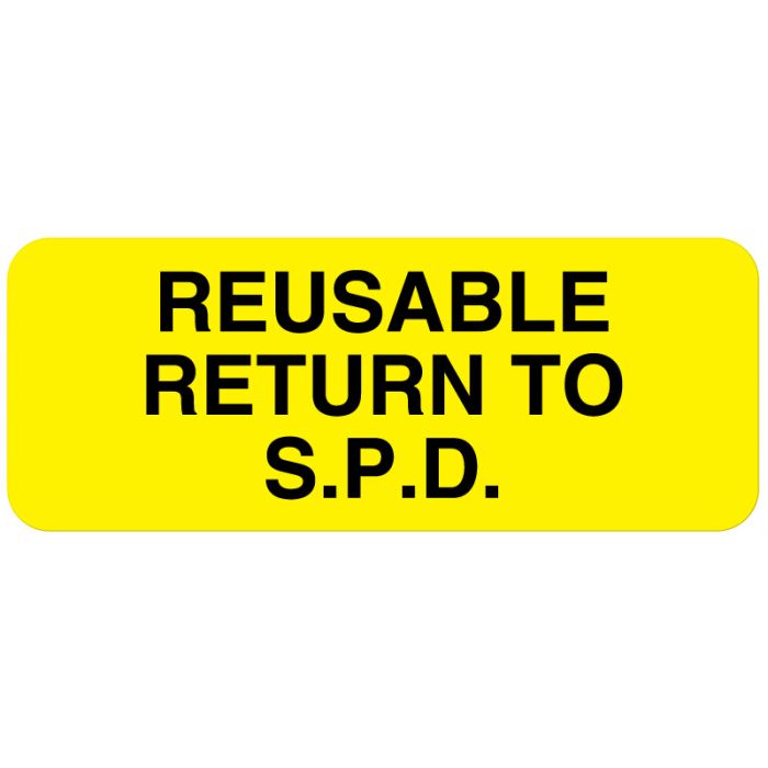 SPD Label, 2-1/4" x 7/8" main product photo