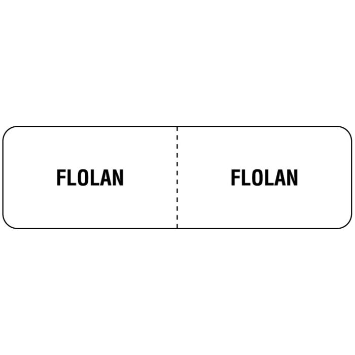 Flolan, IV Line Identification Label, 3" x 7/8" main product photo