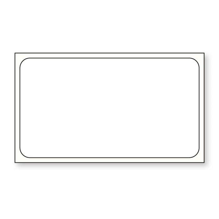 Direct Thermal Printer Label, 1" Core, 2-1/4" x 1-1/4" main product photo