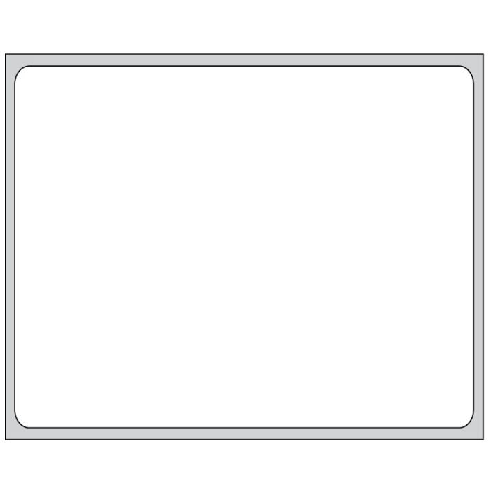 Direct Thermal Printer Label, 1" Core, 3" x 2-1/2" main product photo