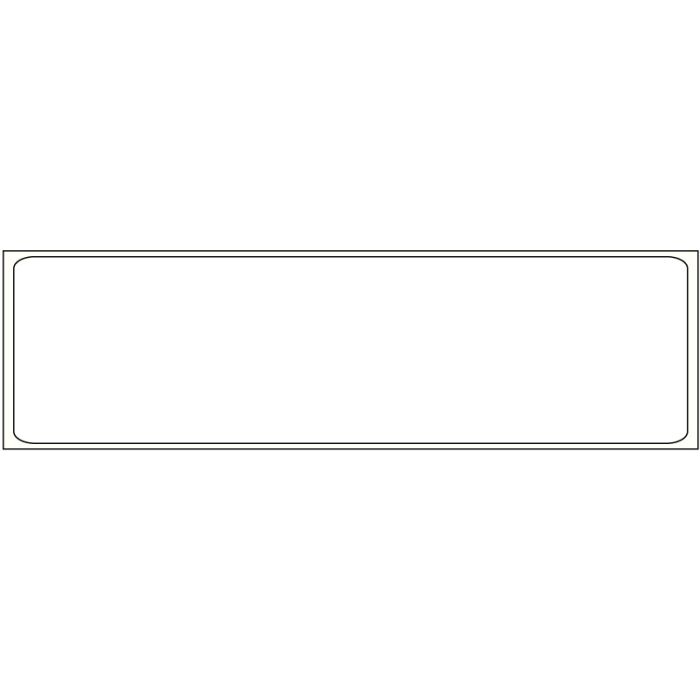 Direct Thermal Printer Label, 3" Core, 3-1/2" x 1" main product photo