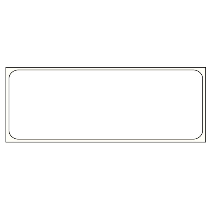 Direct Thermal Printer Label, 3" Core, 4" x 1-1/2" main product photo