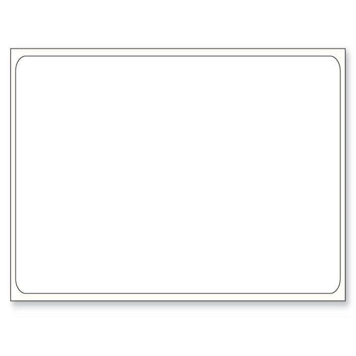 Direct Thermal Printer Label, 3" Core, 4" x 3" main product photo
