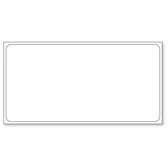 Direct Thermal Printer Label, 3" Core, 4" x 1-3/4" main product photo