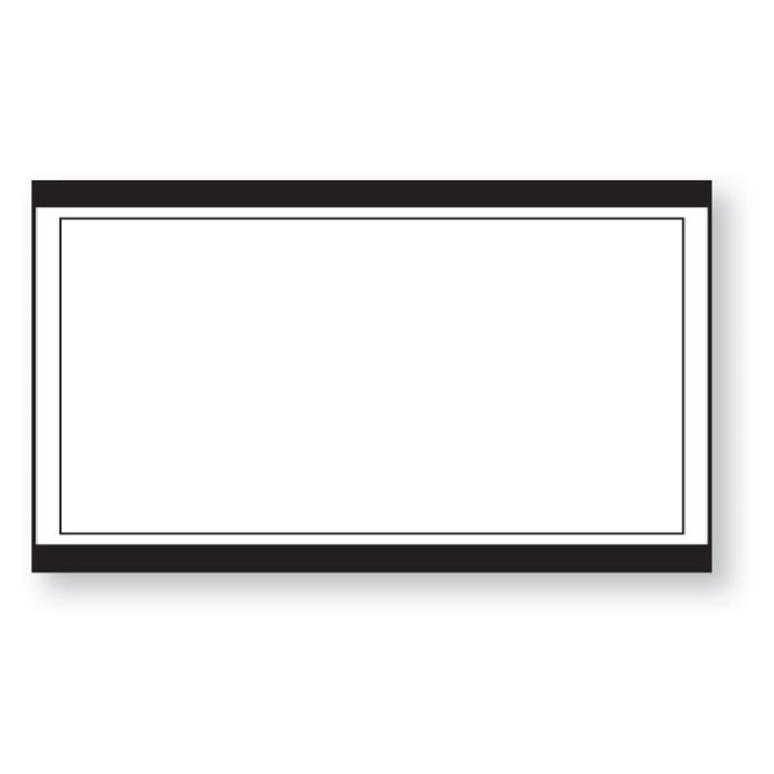 Direct Thermal Printer Label, 3/4" Core, 2" x 1-1/4" main product photo