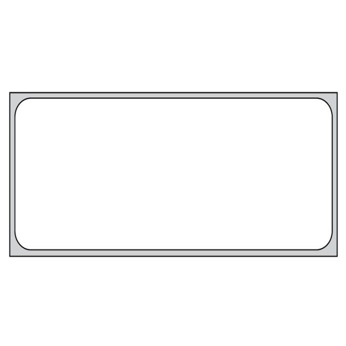 OMNICELL Direct Thermal Printer Label, 1" Core, 2" x 4" main product photo