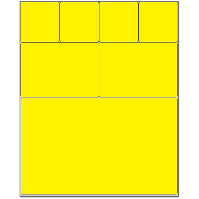 Cerner Direct Thermal Printer Label, 3" Core, 4" x 4-1/2" main product photo