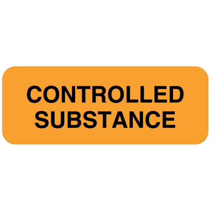 Medication Communication Label, 2" x 3/4" main product photo