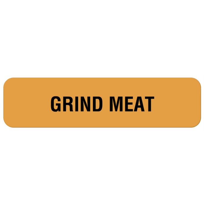 Grind Meat, Nutrition Communication Labels, 1-1/4" x 5/16" main product photo