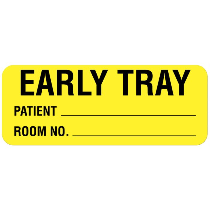 Special Tray Labels, 2-1/4" x 7/8" main product photo
