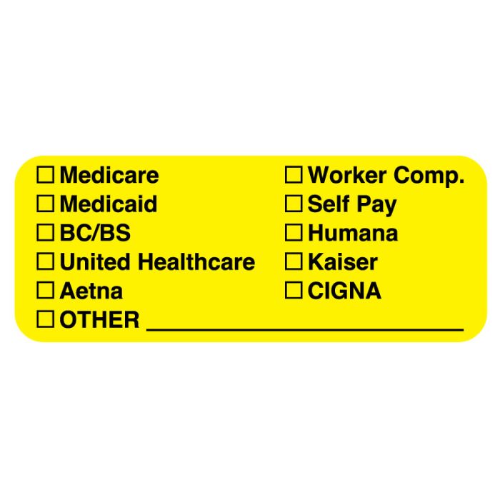 To Date, Payor ID Label, 2-1/4" x 7/8" main product photo