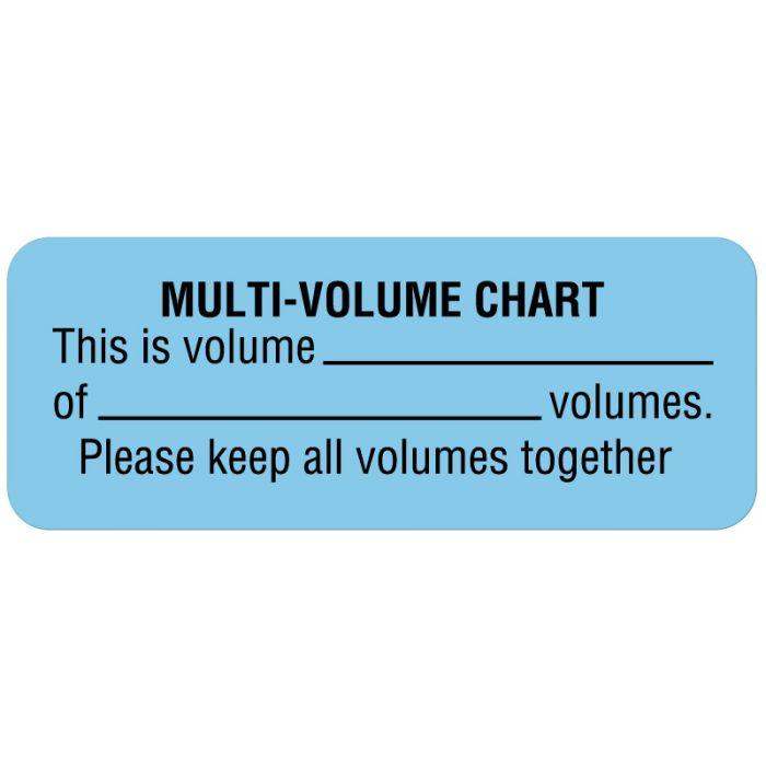 Chart Label, 2-1/4" x 7/8" main product photo