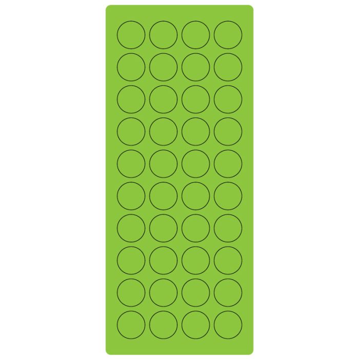 3/4" Fl. Green Laser Sheet main product photo