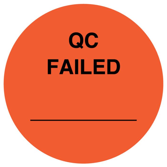 QC Failed, 1-1/2" Dia main product photo