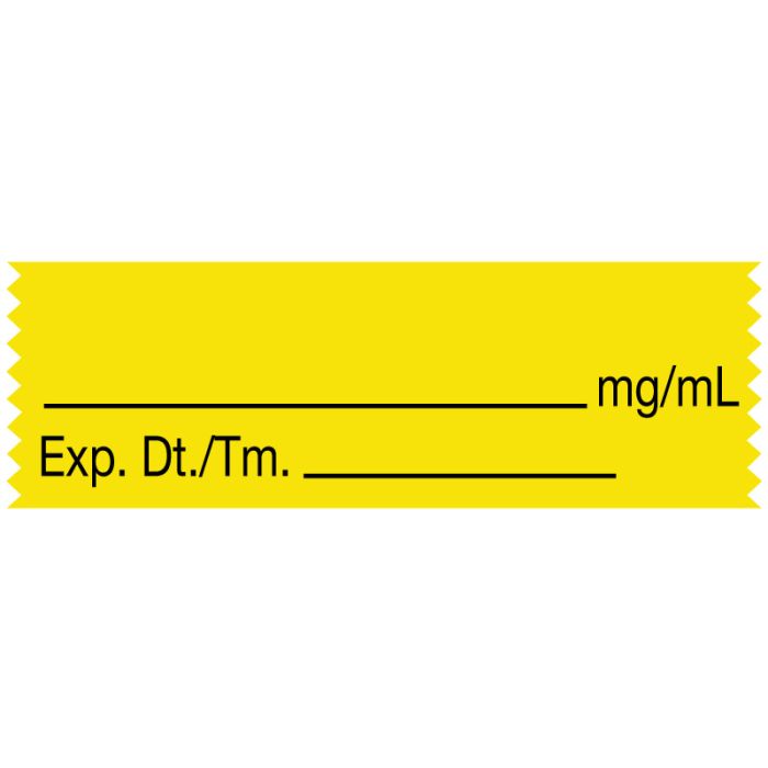 Anesthesia Tape, Blank mg/mL, 1-1/2" x 1/2" main product photo