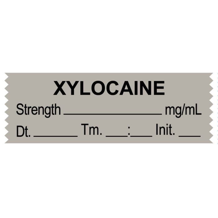 Anesthesia Tape, Xylocaine mg/mL, DTI 1-1/2" x 1/2" main product photo
