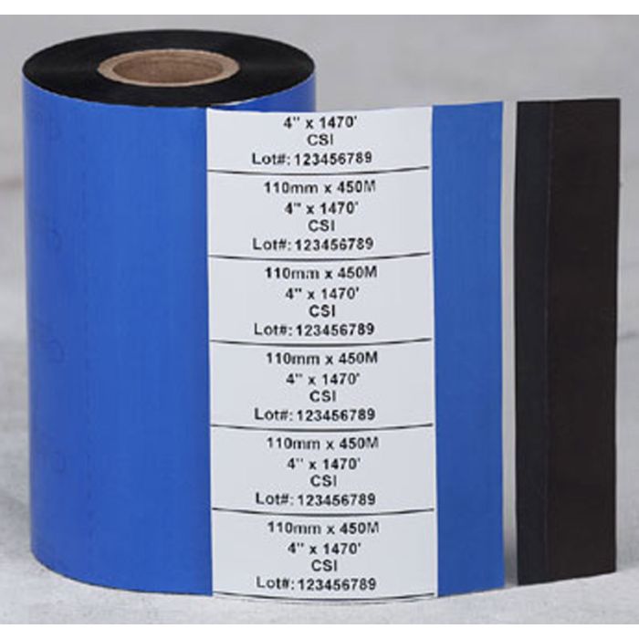 Wax Black Thermal Transfer Ribbons, For Printing Industry, Roll