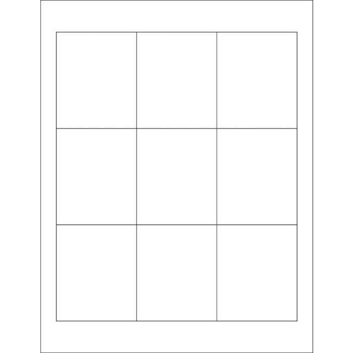 2-1/2" x 3" Laser/Inkjet Labels main product photo