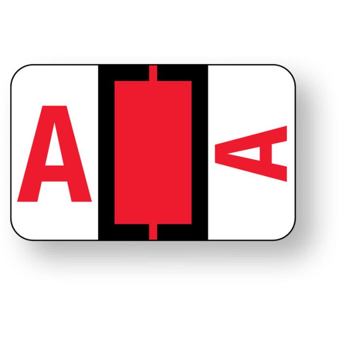 UAL Alpha Side & Top Tab Labels main product photo