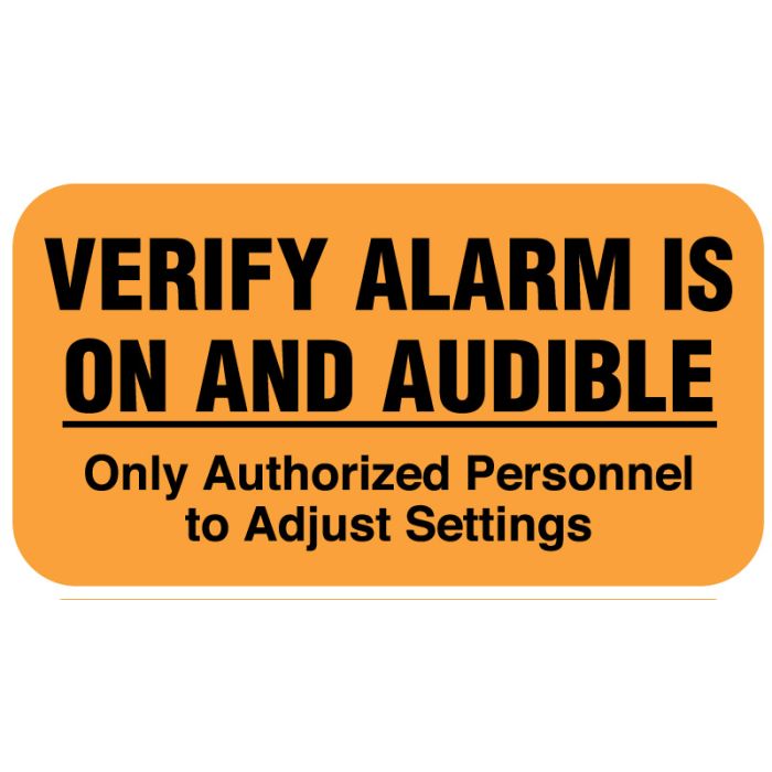 Alarm Verification, 1-5/8" x 7/8", main product photo