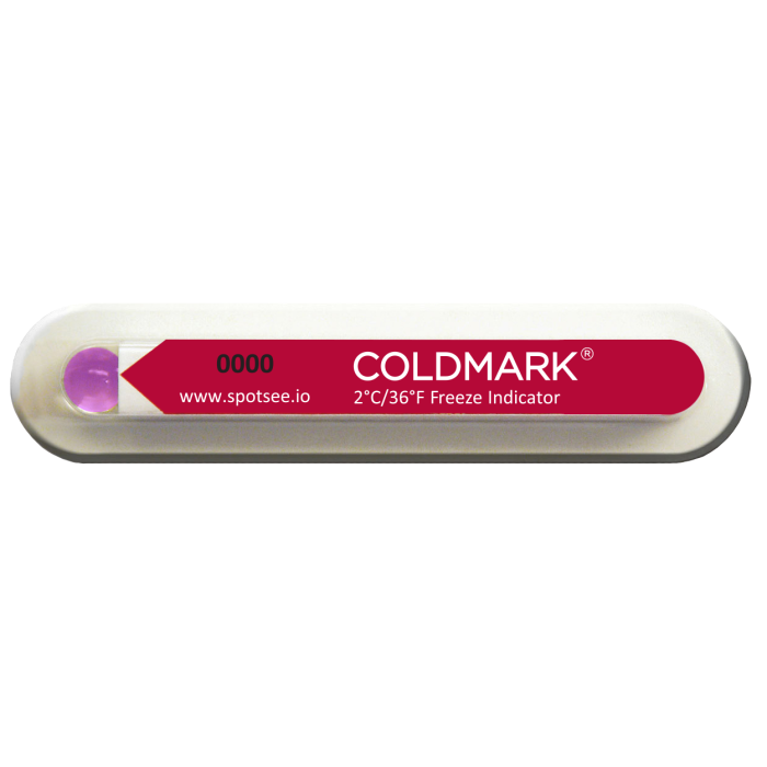 ColdMark Temperature Indicator, 2C/36F