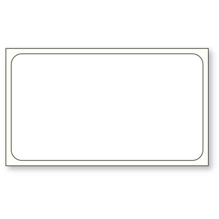 2-1/4" x 1-1/4" Direct Thermal Label, 1" Core main product photo