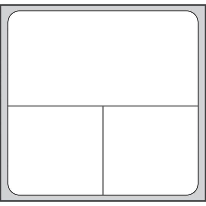 EPIC Direct Thermal Printer Label, 3/4" Core, 2" x 1-15/16" main product photo