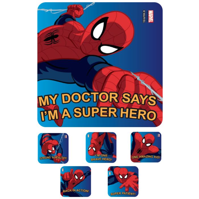 Periodiek Paard traagheid SPIDERMAN , Kids' Sticker, 2-1/2" x 2-1/2" | United Ad Label