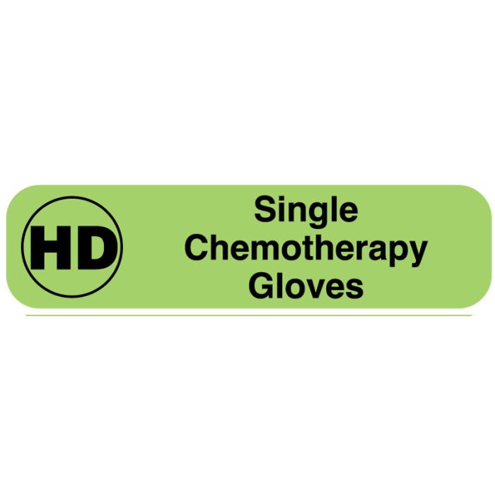 HD Chemo Glove, 2" x 1/2" main product photo