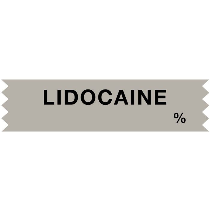 Anesthesia Tape, Lidocaine %, 1" x 1/2" main product photo