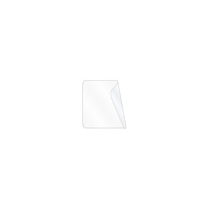 Unishield Clear Label Protector, 2-1/4" x 2-1/4" main product photo