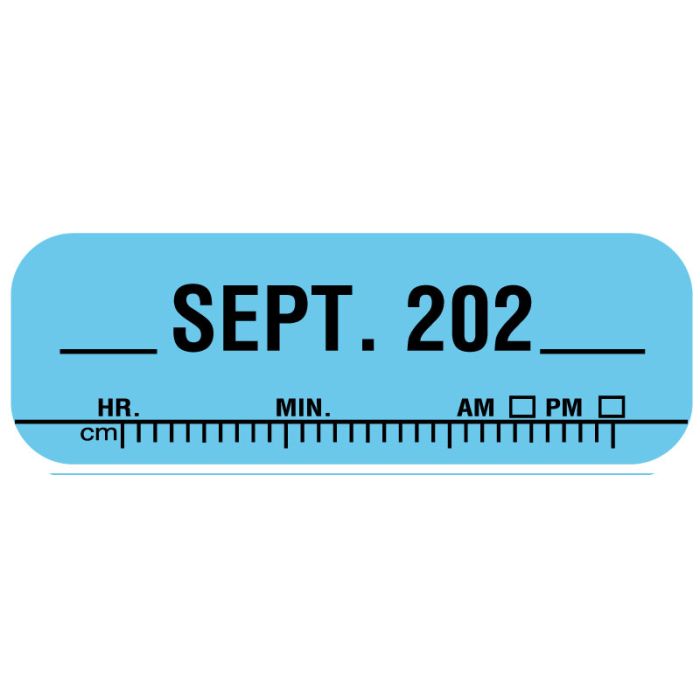 X-Ray Date Label Sep 202__, 1-1/2" x 1/2" main product photo