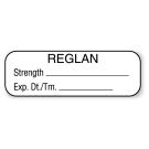 Anesthesia Label, Reglan mg/mL, 1-1/2" x 1/2"