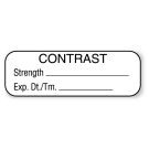 Anesthesia Label, Contrast, 1-1/2" x 1/2"