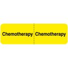 Chemotherapy, IV Line Identification Label, 3" x 7/8"