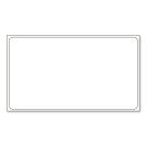 Direct Thermal Printer Label, 3" Core, 3-1/2" x 2"