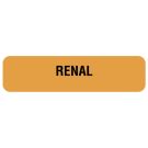 Renal, Nutrition Communication Labels, 1-1/4" x 5/16"