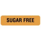 Sugar Free, Nutrition Communication Labels, 1-1/4" x 5/16"