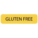 Gluten Free, Nutrition Communication Labels, 1-1/4" x 5/16"
