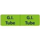 G.I. Tube Line Identification Labels, 3" x 7/8"