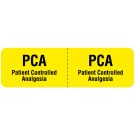 Pca, IV Line Identification Label, 3" x 7/8"