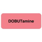 Medication ID Label, Dobutamine 2 1/4" x 7/8