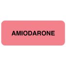Medication ID Label, Amiodarone  2 1/4" x 7/8