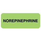 Medication ID Label, Norepinephrine 2 1/4" x 7/8