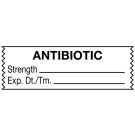 Anesthesia Tape, Antibiotic, 1-1/2" x 1/2"