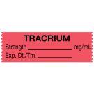 Anesthesia Tape, Tracurium mg/mL, 1-1/2" x 1/2"