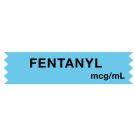Anesthesia Tape, Fentanyl mcg/mL, 1" x 1/2"