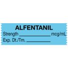 Anesthesia Tape, Alfentanil mcg/mL, 1-1/2" x 1/2"