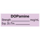 Anesthesia Tape, DOPamine mcg/mL, 1-1/2" x 1/2"